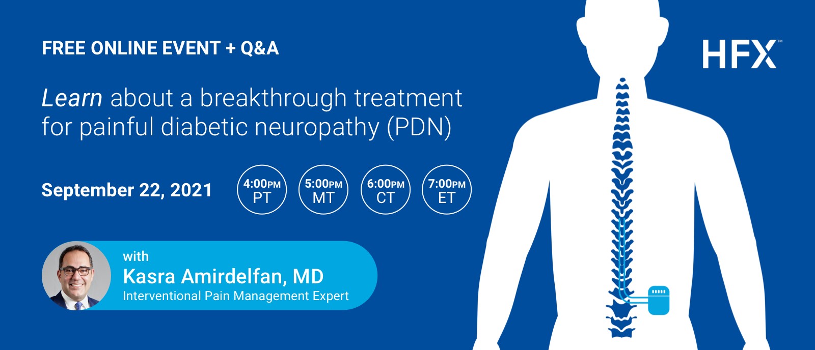 Learn about a breakthrough treatment for painful diabetic neuropathy