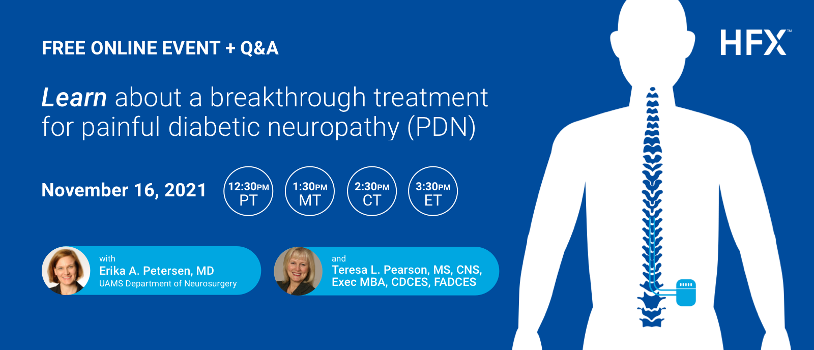 Learn about a breakthrough treatment for painful diabetic neuropathy (PDN)